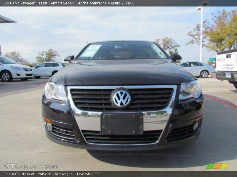 Mocha Anthracite Metallic / Black 2010 Volkswagen Passat Komfort Sedan