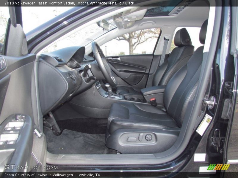Mocha Anthracite Metallic / Black 2010 Volkswagen Passat Komfort Sedan