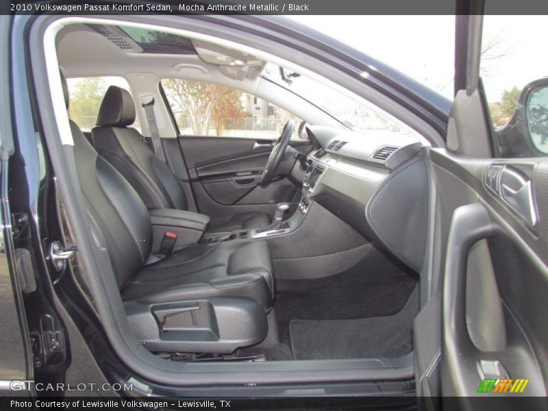Mocha Anthracite Metallic / Black 2010 Volkswagen Passat Komfort Sedan