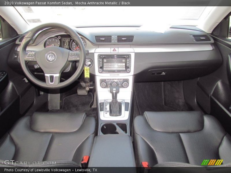Mocha Anthracite Metallic / Black 2010 Volkswagen Passat Komfort Sedan