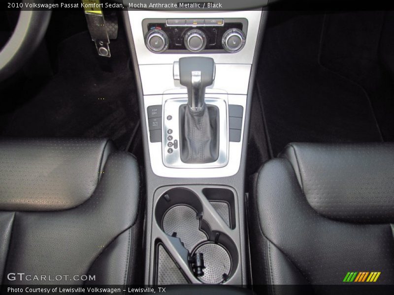 Mocha Anthracite Metallic / Black 2010 Volkswagen Passat Komfort Sedan