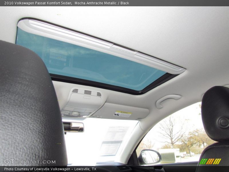 Mocha Anthracite Metallic / Black 2010 Volkswagen Passat Komfort Sedan