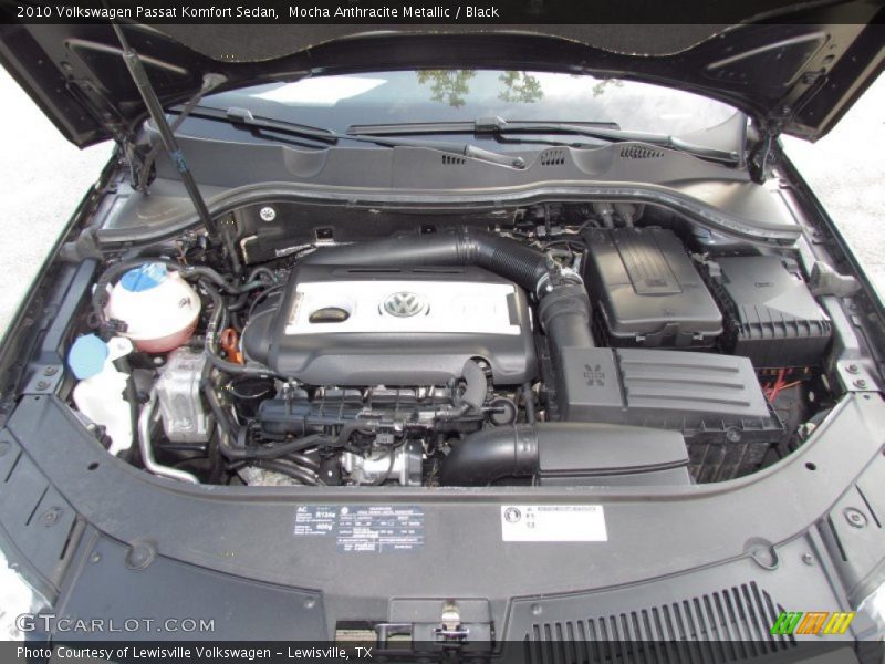 Mocha Anthracite Metallic / Black 2010 Volkswagen Passat Komfort Sedan