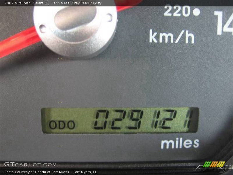 Satin Mesai Gray Pearl / Gray 2007 Mitsubishi Galant ES