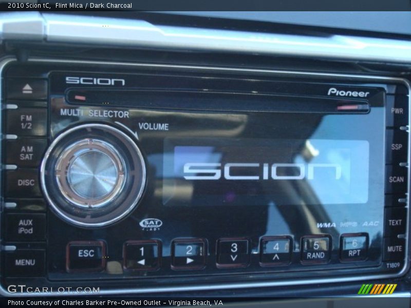 Flint Mica / Dark Charcoal 2010 Scion tC