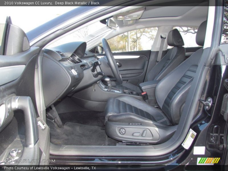  2010 CC Luxury Black Interior