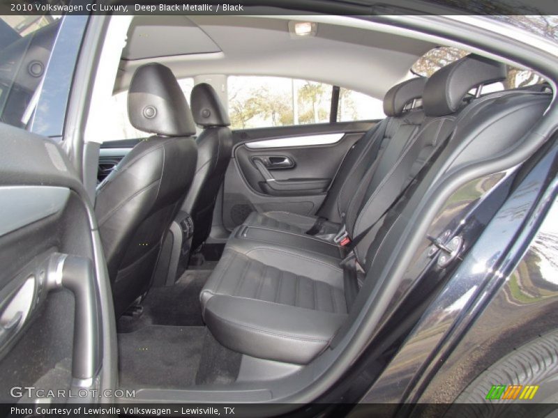  2010 CC Luxury Black Interior