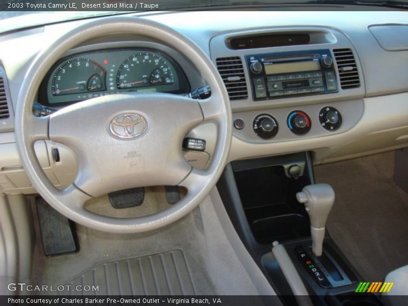 Desert Sand Mica / Taupe 2003 Toyota Camry LE