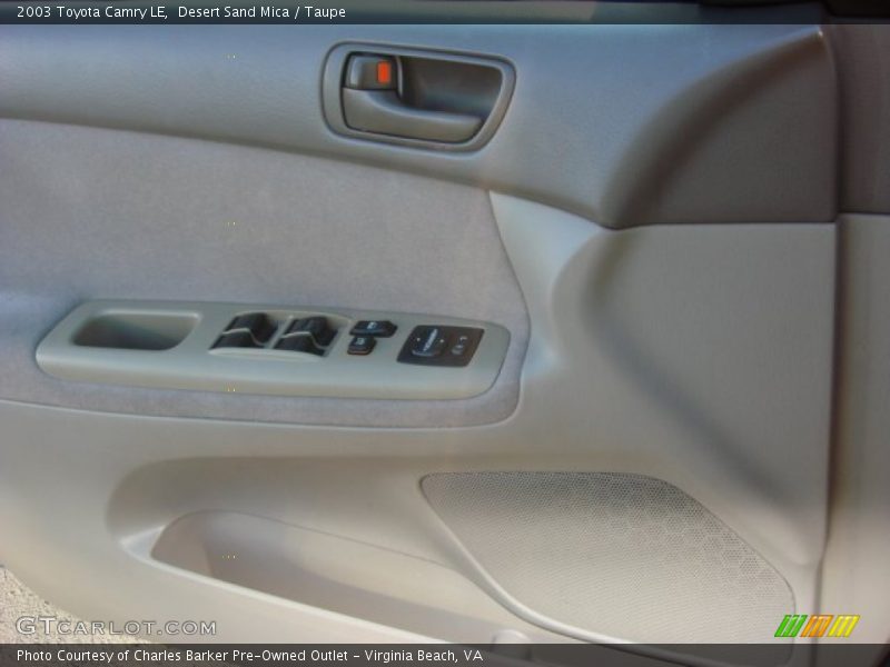 Desert Sand Mica / Taupe 2003 Toyota Camry LE