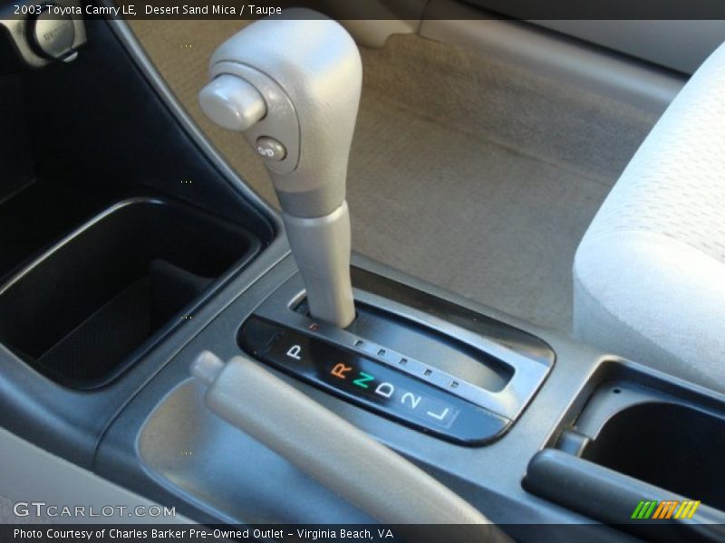 Desert Sand Mica / Taupe 2003 Toyota Camry LE