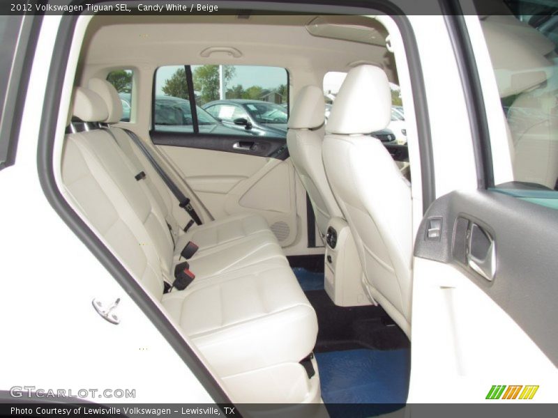Candy White / Beige 2012 Volkswagen Tiguan SEL