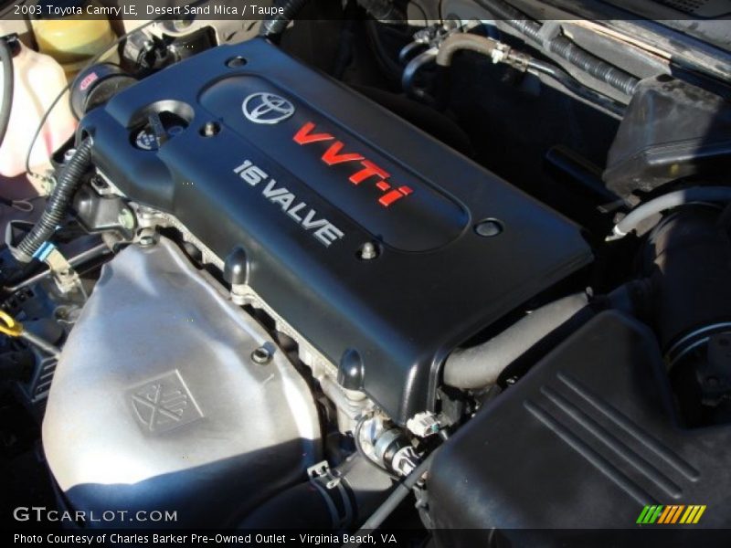Desert Sand Mica / Taupe 2003 Toyota Camry LE