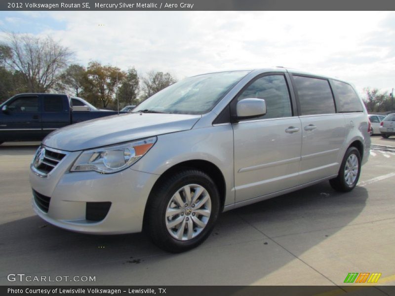 Mercury Silver Metallic / Aero Gray 2012 Volkswagen Routan SE