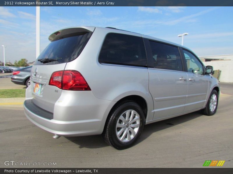 Mercury Silver Metallic / Aero Gray 2012 Volkswagen Routan SE