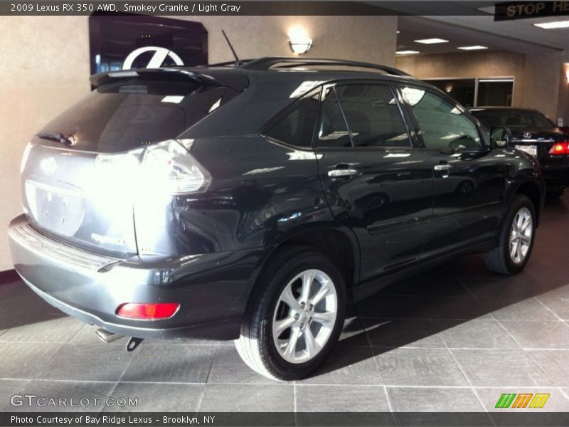 Smokey Granite / Light Gray 2009 Lexus RX 350 AWD