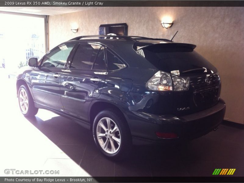 Smokey Granite / Light Gray 2009 Lexus RX 350 AWD