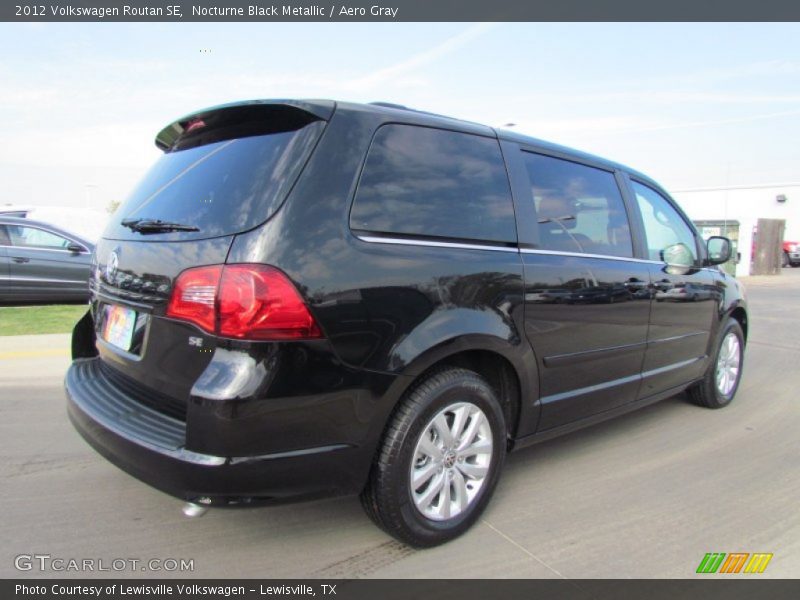 Nocturne Black Metallic / Aero Gray 2012 Volkswagen Routan SE