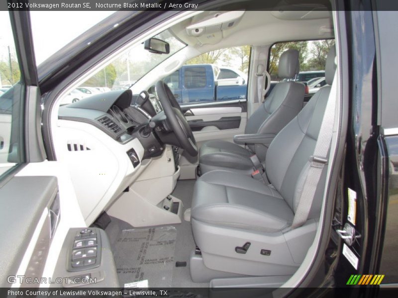 Nocturne Black Metallic / Aero Gray 2012 Volkswagen Routan SE