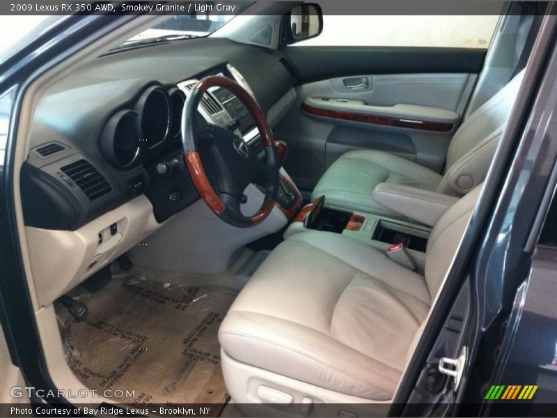 Smokey Granite / Light Gray 2009 Lexus RX 350 AWD