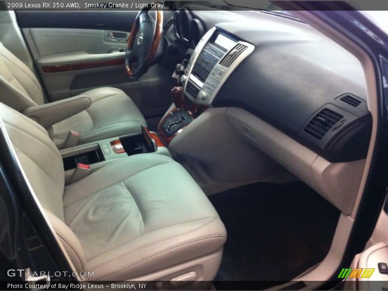 Smokey Granite / Light Gray 2009 Lexus RX 350 AWD