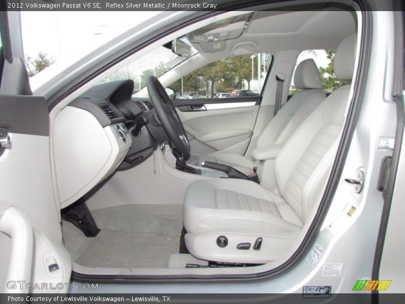  2012 Passat V6 SE Moonrock Gray Interior