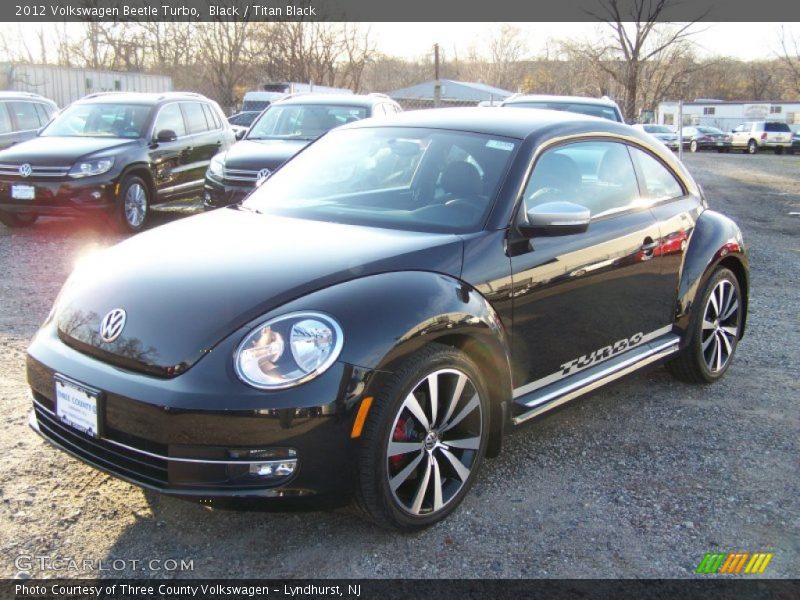Black / Titan Black 2012 Volkswagen Beetle Turbo