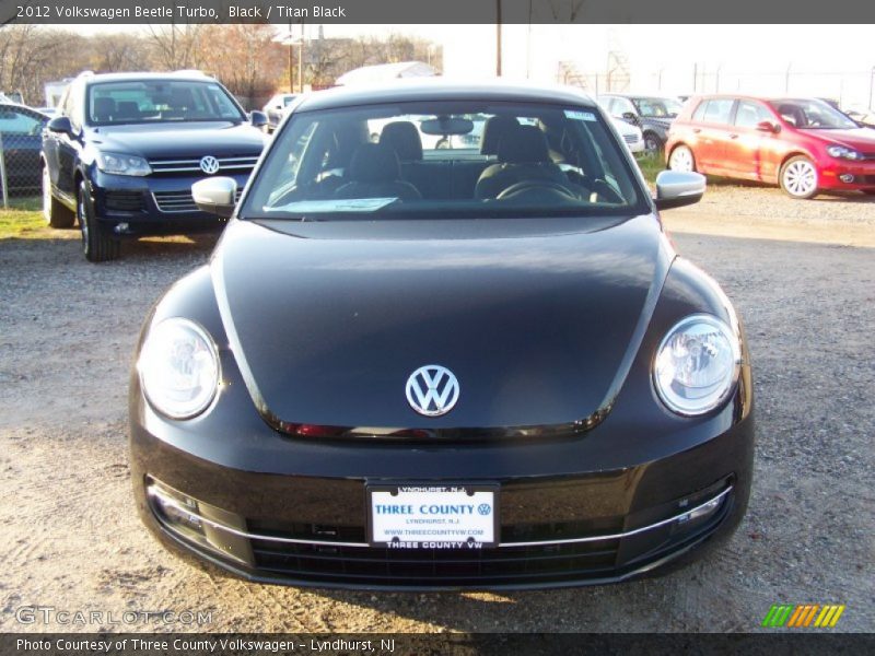 Black / Titan Black 2012 Volkswagen Beetle Turbo