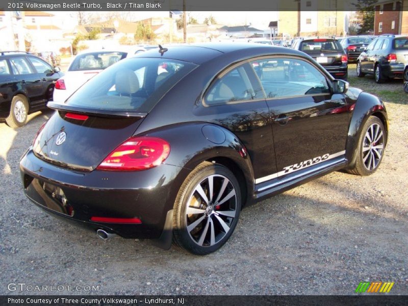 Black / Titan Black 2012 Volkswagen Beetle Turbo