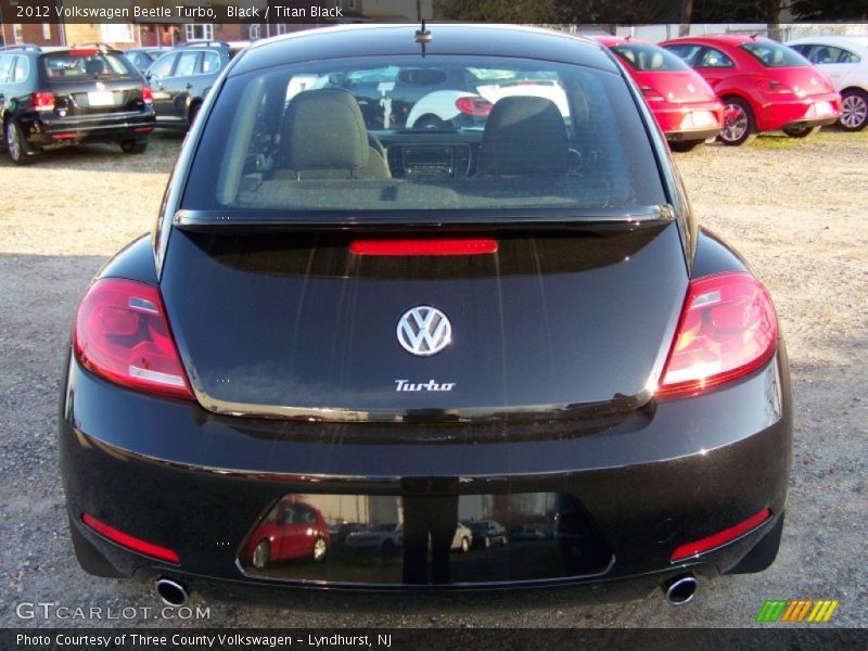 Black / Titan Black 2012 Volkswagen Beetle Turbo