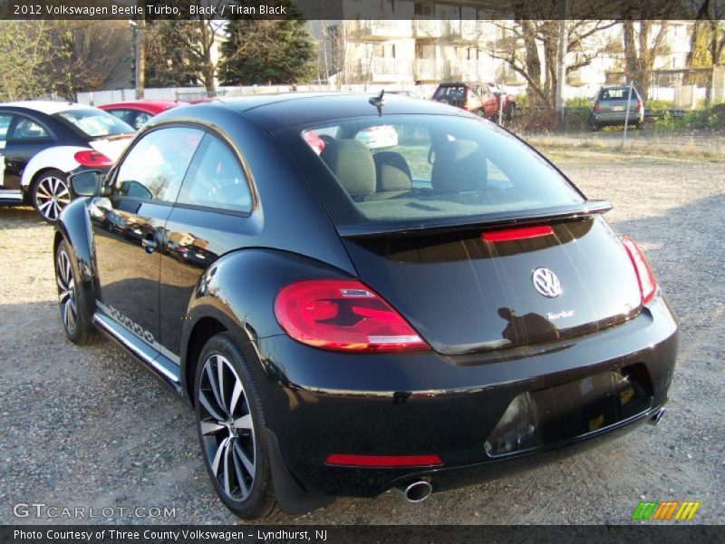 Black / Titan Black 2012 Volkswagen Beetle Turbo