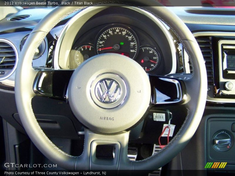 Black / Titan Black 2012 Volkswagen Beetle Turbo