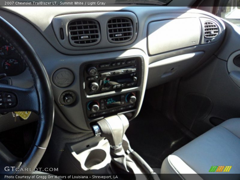 Summit White / Light Gray 2007 Chevrolet TrailBlazer LT