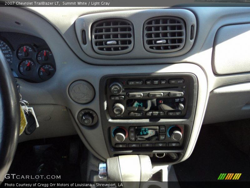 Summit White / Light Gray 2007 Chevrolet TrailBlazer LT