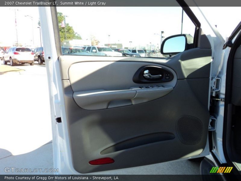 Summit White / Light Gray 2007 Chevrolet TrailBlazer LT