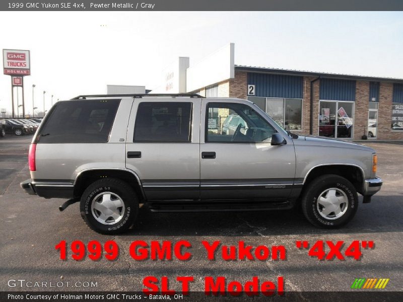 Pewter Metallic / Gray 1999 GMC Yukon SLE 4x4