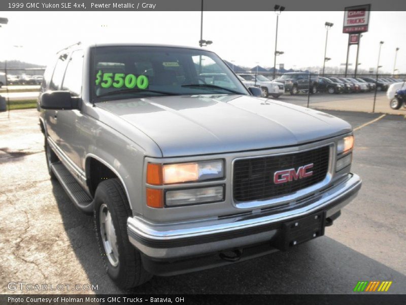 Pewter Metallic / Gray 1999 GMC Yukon SLE 4x4