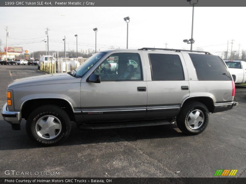 Pewter Metallic / Gray 1999 GMC Yukon SLE 4x4