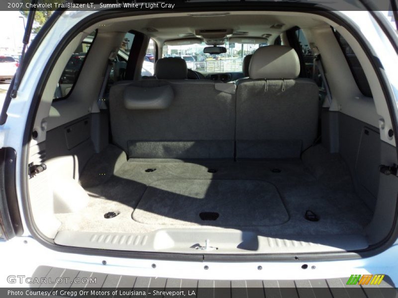 Summit White / Light Gray 2007 Chevrolet TrailBlazer LT