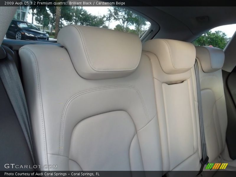 Brilliant Black / Cardamom Beige 2009 Audi Q5 3.2 Premium quattro