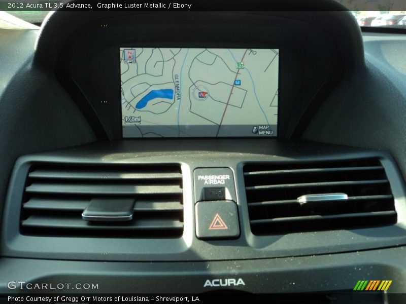 Navigation of 2012 TL 3.5 Advance