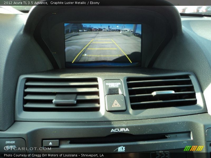 Graphite Luster Metallic / Ebony 2012 Acura TL 3.5 Advance