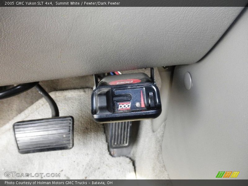 Summit White / Pewter/Dark Pewter 2005 GMC Yukon SLT 4x4