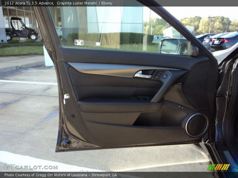 Graphite Luster Metallic / Ebony 2012 Acura TL 3.5 Advance