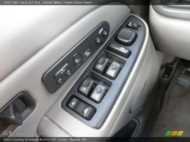 Summit White / Pewter/Dark Pewter 2005 GMC Yukon SLT 4x4