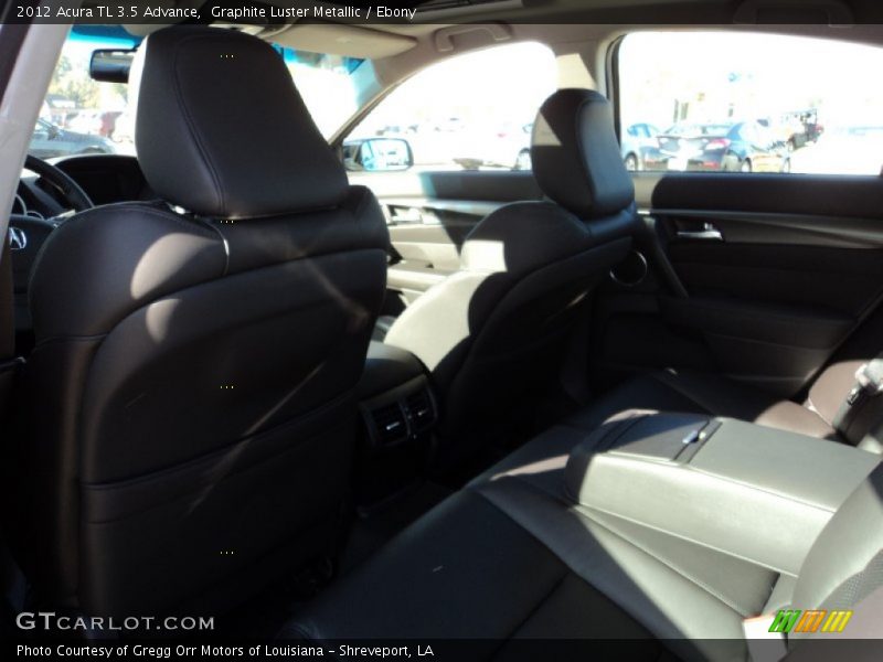Graphite Luster Metallic / Ebony 2012 Acura TL 3.5 Advance