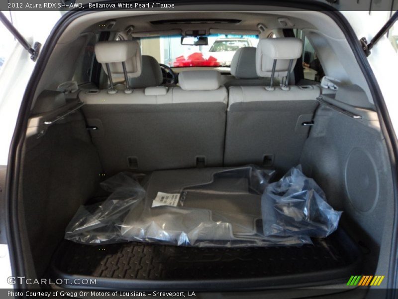  2012 RDX SH-AWD Trunk