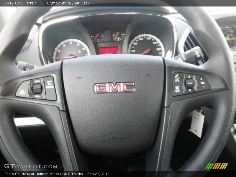 Olympic White / Jet Black 2012 GMC Terrain SLE