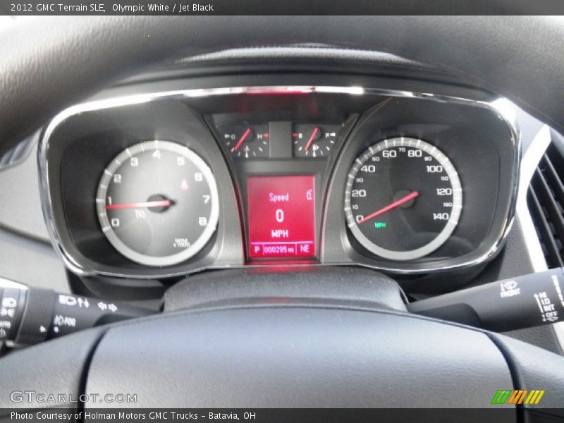 Olympic White / Jet Black 2012 GMC Terrain SLE