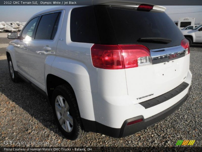 Olympic White / Jet Black 2012 GMC Terrain SLE