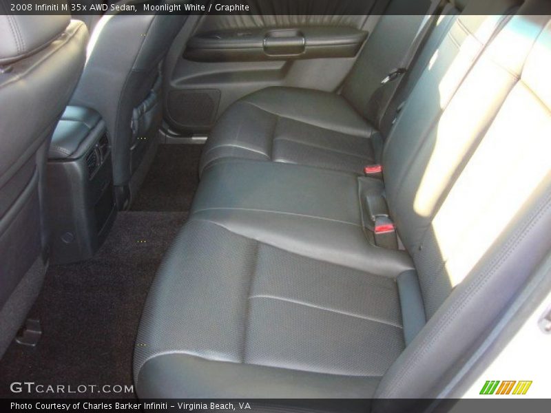 Moonlight White / Graphite 2008 Infiniti M 35x AWD Sedan